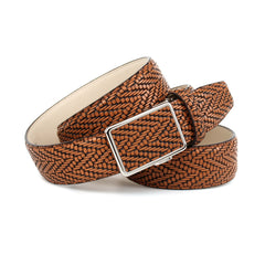 Anthoni Crown Herren Ledergürtel in Cognac 17EL30