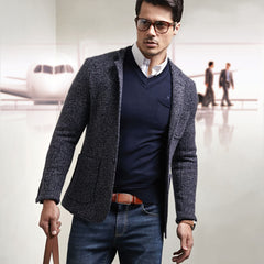 Anthoni Crown Herren Ledergürtel Cognac mit Automatikschließe 37114 -2025