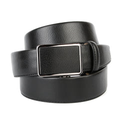 Eleganter Business-Gürtel in Schwarz 37Т10C