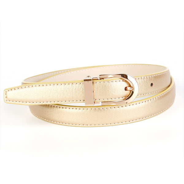 ANTHONI CROWN DAMENGÜRTEL 2 CM BREIT in GOLD 43TG